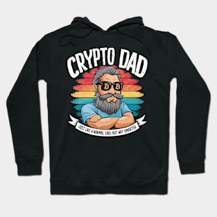 Crypto Dad Just Like a Normal Dad But Way Smarter Hoodie